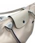 中古・古着 LONGCHAMP (ロンシャン) ル プリアージュ トートバッグ アイボリー：6000円