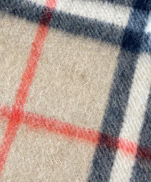 Burberry's（バーバリーズ）Burberry's (バーバリーズ) ノバチェックマフラー ベージュの古着・服飾アイテム