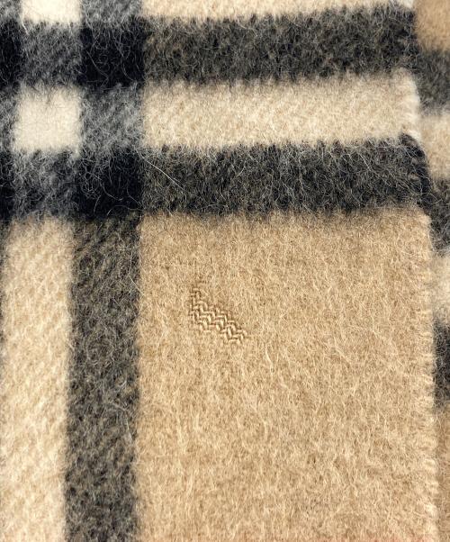 Burberry's（バーバリーズ）Burberry's (バーバリーズ) ノバチェックマフラー ベージュの古着・服飾アイテム
