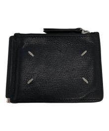 Maison Margiela（メゾンマルジェラ）の古着「トリフォールド マネークリップ ウォレット」｜ブラック