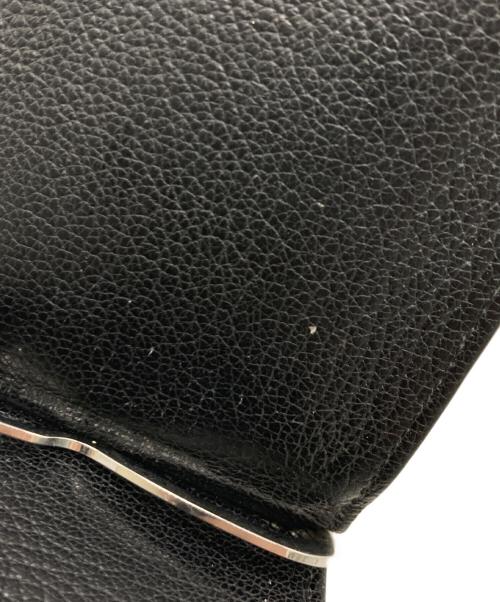 Maison Margiela（メゾンマルジェラ）Maison Margiela (メゾンマルジェラ) トリフォールド マネークリップ ウォレット ブラックの古着・服飾アイテム