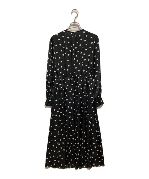ANAYI（アナイ）ANAYI (アナイ) ドット柄シャツワンピース ブラック サイズ:36の古着・服飾アイテム