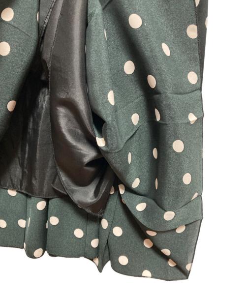 ANAYI（アナイ）ANAYI (アナイ) ドット柄シャツワンピース ブラック サイズ:36の古着・服飾アイテム