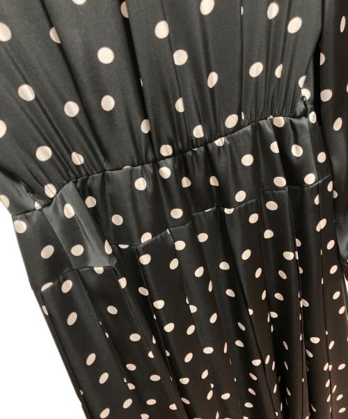 ANAYI（アナイ）ANAYI (アナイ) ドット柄シャツワンピース ブラック サイズ:36の古着・服飾アイテム