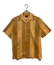 Sears（シアーズ）の古着「60’S オープンカラーシャツ」｜イエロー