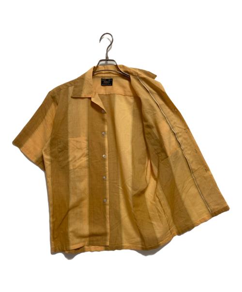 Sears（シアーズ）Sears (シアーズ) 60’S オープンカラーシャツ イエロー サイズ:Sの古着・服飾アイテム