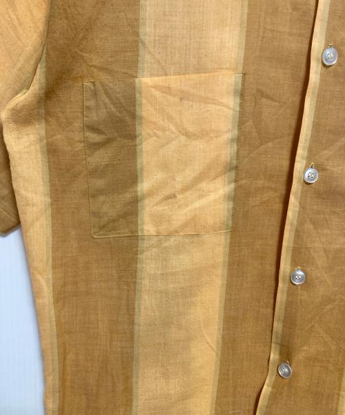 Sears（シアーズ）Sears (シアーズ) 60’S オープンカラーシャツ イエロー サイズ:Sの古着・服飾アイテム