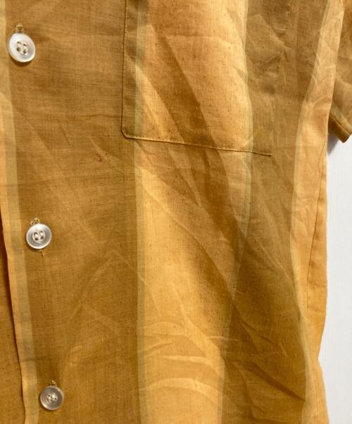 Sears（シアーズ）Sears (シアーズ) 60’S オープンカラーシャツ イエロー サイズ:Sの古着・服飾アイテム