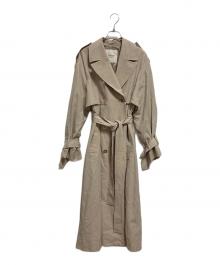 journal standard L'essage（ジャーナルスタンダード レサージュ）の古着「ツイルトレンチコート」｜ベージュ