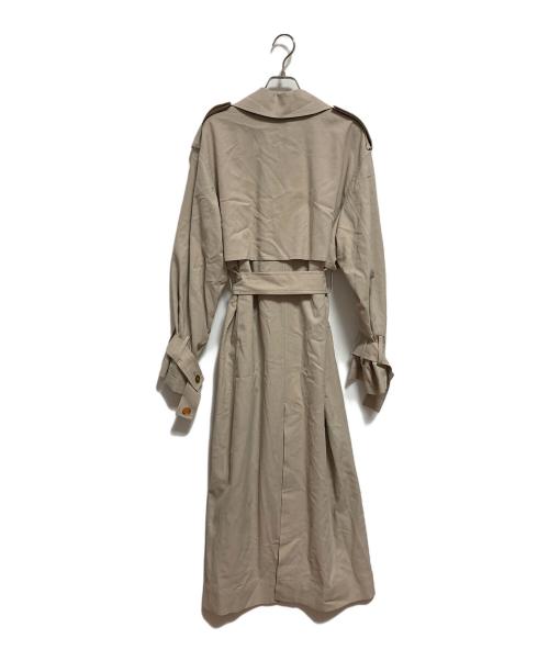 journal standard L'essage（ジャーナルスタンダード レサージュ）journal standard L'essage (ジャーナルスタンダード レサージュ) ツイルトレンチコート ベージュ サイズ:-の古着・服飾アイテム