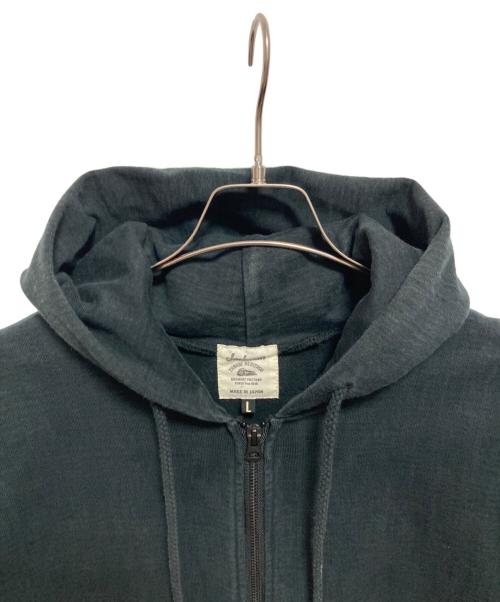 JACKMAN（ジャックマン）jackman (ジャックマン) Dotsume Sweat Parka ブラック サイズ:Lの古着・服飾アイテム