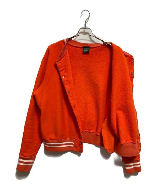SPECIAL EDITION by CAMBER（スペシャルエディションバイキャンバー）special edition by CAMBER (スペシャルエディションバイキャンバー) スウェットボタンブルゾン オレンジ サイズ:Lの古着・服飾アイテム