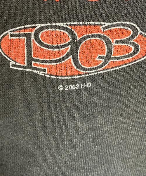 HARLEY-DAVIDSON（ハーレーダビッドソン）HARLEY-DAVIDSON (ハーレーダビッドソン) クルーネックスウェット ブラック サイズ:Lの古着・服飾アイテム