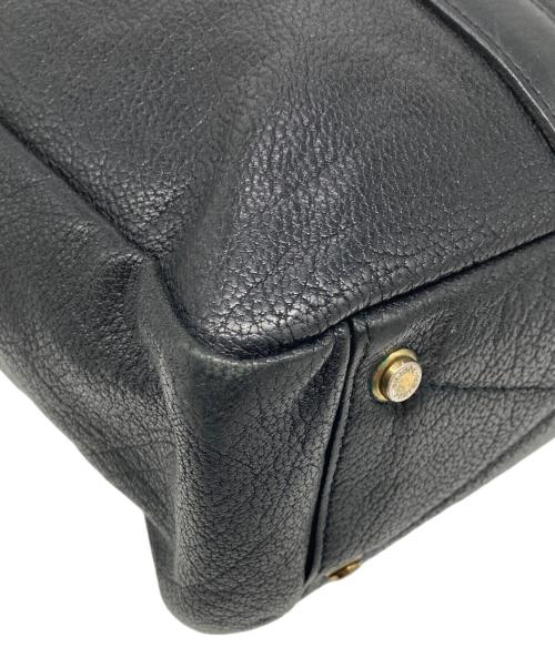 PORTER（ポーター）PORTER (ポーター) レザートートバッグ ブラックの古着・服飾アイテム