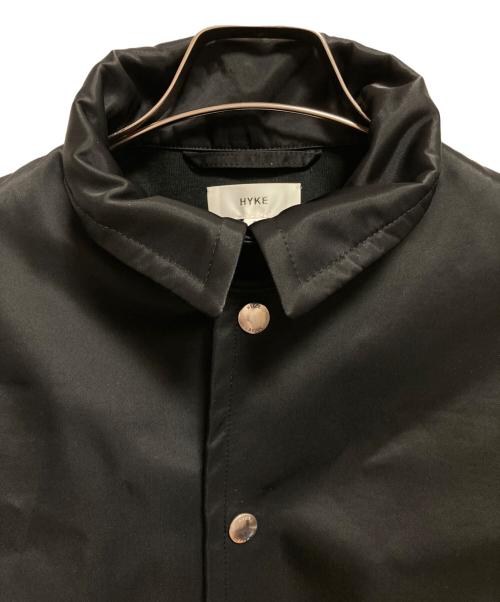 HYKE（ハイク）HYKE (ハイク) ナイロンボンディングコーチジャケット ブラック サイズ:1の古着・服飾アイテム
