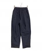 nicholson and nicholsonニコルソンアンドニコルソン）の古着「イージーパンツ」｜ネイビー