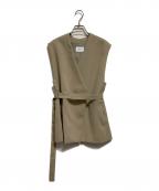 STUNNING LUREスタニングルアー）の古着「rカラーレスベスト」｜ベージュ