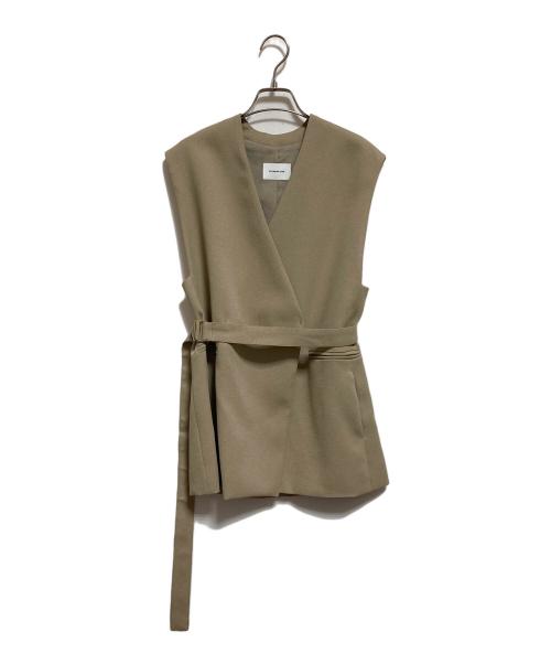 STUNNING LURE（スタニングルアー）STUNNING LURE (スタニングルアー) rカラーレスベスト ベージュ 未使用品の古着・服飾アイテム