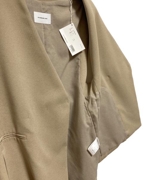 STUNNING LURE（スタニングルアー）STUNNING LURE (スタニングルアー) rカラーレスベスト ベージュ 未使用品の古着・服飾アイテム