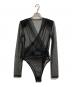 CLANE（クラネ）の古着「SHEER DRAPE BODYSUITS」｜ブラック