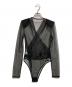 CLANE (クラネ) SHEER DRAPE BODYSUITS ブラック サイズ:1：14000円