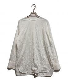 BEIGE（ベイジ）の古着「ASTILBE コットンジャージークルーネックブラウス」｜ホワイト