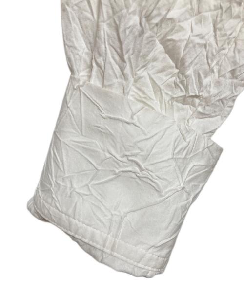 BEIGE（ベイジ）BEIGE (ベイジ) ASTILBE コットンジャージークルーネックブラウス ホワイト サイズ:4の古着・服飾アイテム