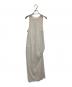 TanC TOKYO (タンク トウキョウ) SPARKLING TULLE STRIPE ドレス ベージュ サイズ:FREE：6000円
