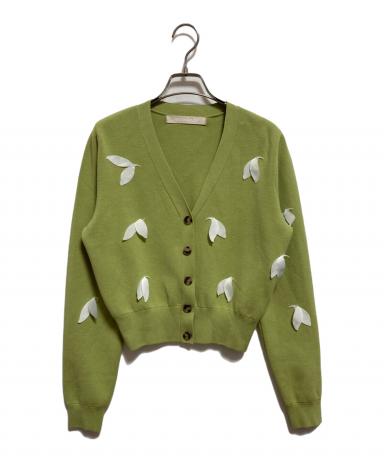 中古・古着通販】LEINWANDE (ラインヴァンド) Sprout Knitted Cardigan