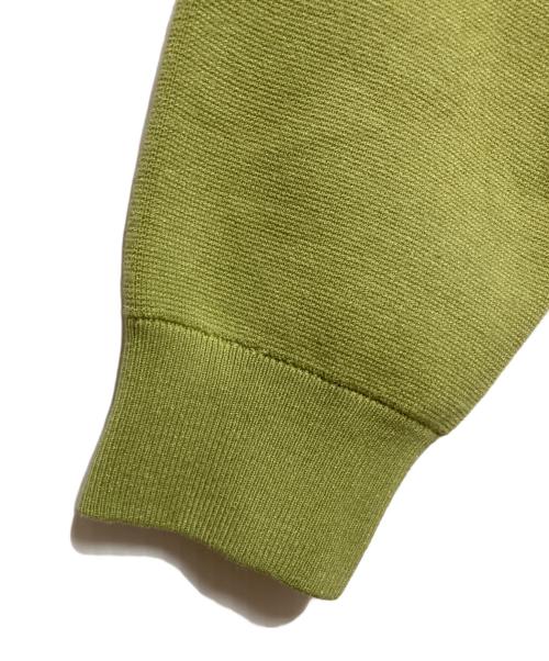 LEINWANDE（ラインヴァンド）LEINWANDE (ラインヴァンド) Sprout Knitted Cardigan グリーン サイズ:FREEの古着・服飾アイテム