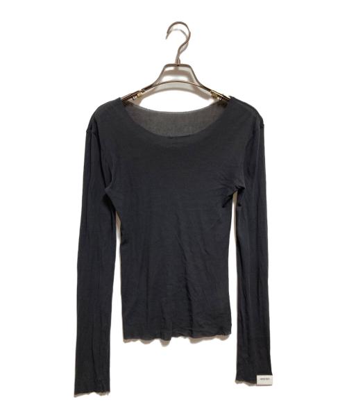 Little suzie（リトルスージー）Little suzie (リトルスージー) Sheer Top グレー サイズ:FREEの古着・服飾アイテム