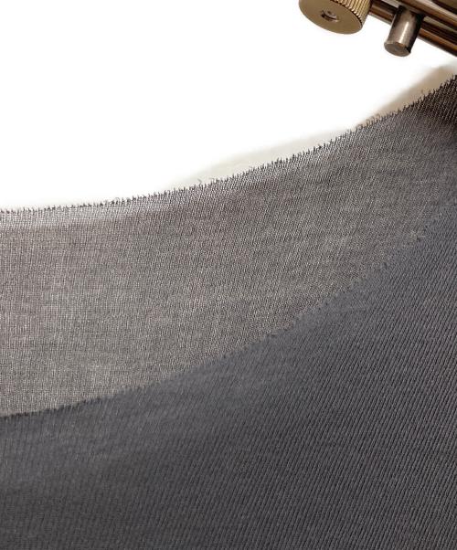 Little suzie（リトルスージー）Little suzie (リトルスージー) Sheer Top グレー サイズ:FREEの古着・服飾アイテム