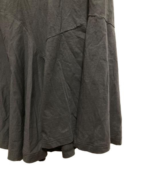 nagonstans（ナゴンスタンス）nagonstans (ナゴンスタンス) layered dress ブラック×ホワイト サイズ:Mの古着・服飾アイテム