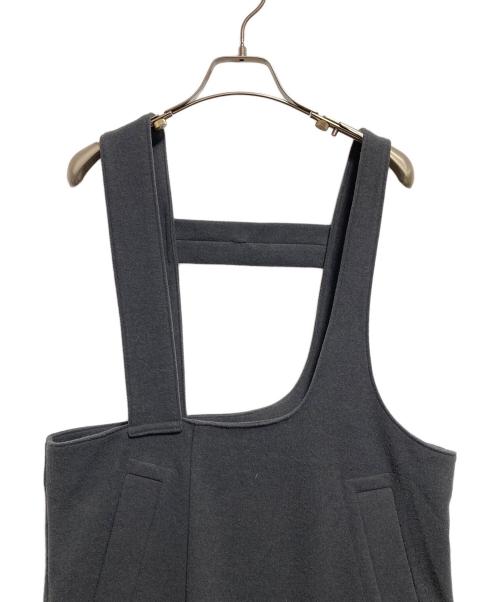 nagonstans（ナゴンスタンス）nagonstans (ナゴンスタンス) ニードルストレッチ JumperSK グレー サイズ:Sの古着・服飾アイテム