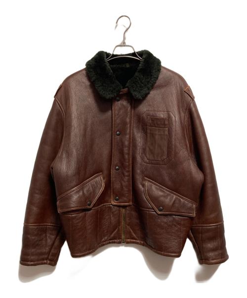 ONBU de DACCO（オンブデダッコ）ONBU de DACCO (オンブデダッコ) ムートンジャケット ブラウン サイズ:不明の古着・服飾アイテム