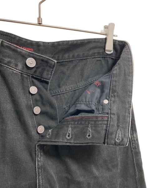 DIESEL（ディーゼル）DIESEL (ディーゼル) 2001 D MACRO デニムパンツ ブラック サイズ:W28の古着・服飾アイテム