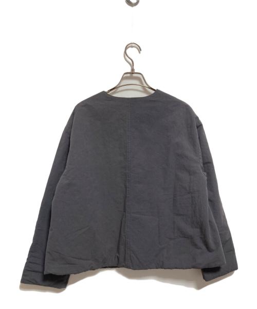 grin（グリン）grin (グリン) CLシーチング中綿クルーJK グレー サイズ:2の古着・服飾アイテム