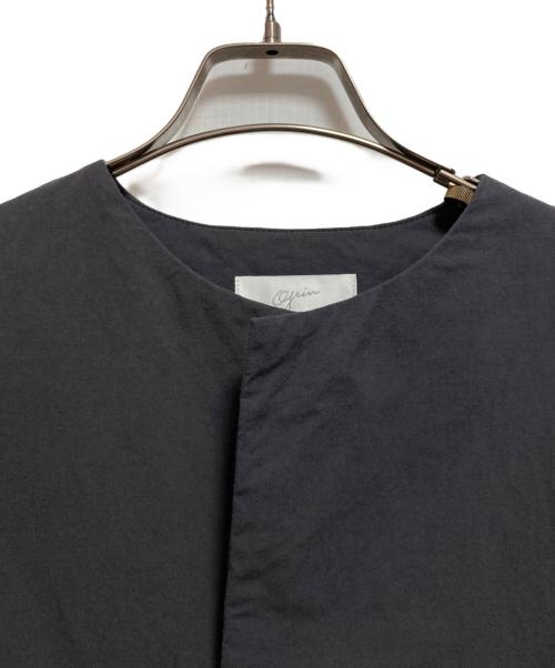 grin（グリン）grin (グリン) CLシーチング中綿クルーJK グレー サイズ:2の古着・服飾アイテム