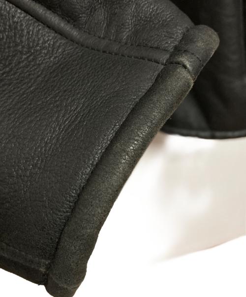 PERRY ELLIS（ペリーエリス）PERRY ELLIS (ペリーエリス) ムートンジャケット ブラック サイズ:Lの古着・服飾アイテム