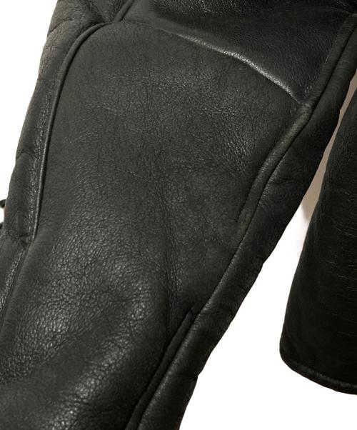 PERRY ELLIS（ペリーエリス）PERRY ELLIS (ペリーエリス) ムートンジャケット ブラック サイズ:Lの古着・服飾アイテム