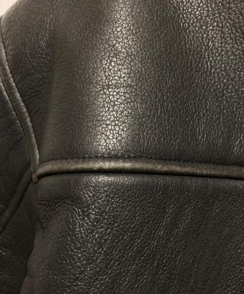 PERRY ELLIS（ペリーエリス）PERRY ELLIS (ペリーエリス) ムートンジャケット ブラック サイズ:Lの古着・服飾アイテム