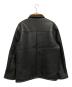 PERRY ELLIS (ペリーエリス) ムートンジャケット ブラック サイズ:L：7000円
