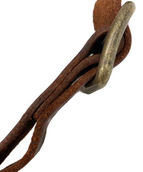 campomaggi（カンポマッジ）campomaggi (カンポマッジ) ストライプキャンバストートバッグ ベージュの古着・服飾アイテム