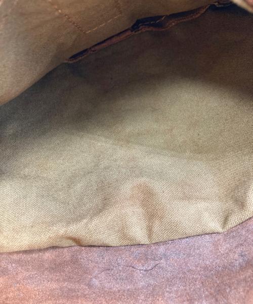 campomaggi（カンポマッジ）campomaggi (カンポマッジ) ストライプキャンバストートバッグ ベージュの古着・服飾アイテム