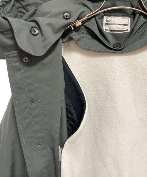 THE RERACS（ザ リラクス）THE RERACS (ザ リラクス) ライナー付モッズコート グリーン サイズ:38の古着・服飾アイテム