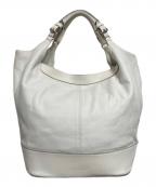 JIL SANDERジルサンダー）の古着「バスケットショルダートートバッグ」｜ホワイト