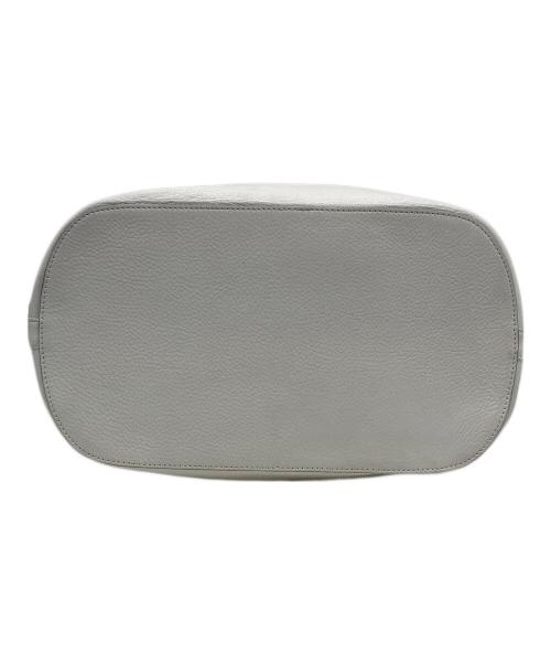 JIL SANDER（ジルサンダー）JIL SANDER (ジルサンダー) バスケットショルダートートバッグ ホワイトの古着・服飾アイテム