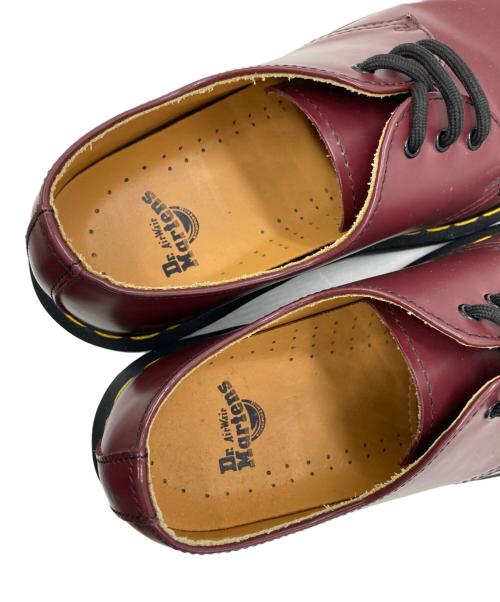 Dr.Martens（ドクターマーチン）Dr.Martens (ドクターマーチン) ３ホールシューズ ボルドー サイズ:24㎝の古着・服飾アイテム