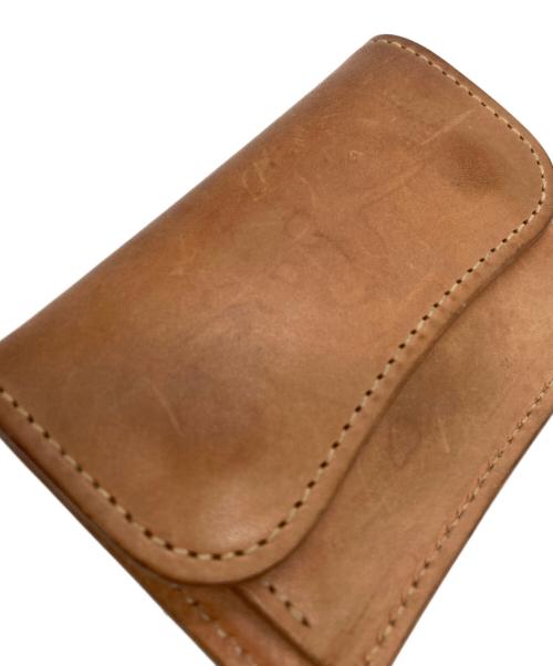 WILDSWANS（ワイルドスワンズ）WILDSWANS (ワイルドスワンズ) コインケース ベージュの古着・服飾アイテム