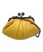 WEEKEND Max Maraウィークエンド マックスマーラ）の古着「パスティチーノ ショルダーバッグ」｜イエロー